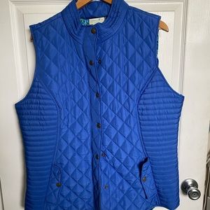 Caribbean Joe 1X size Quilted Vest
